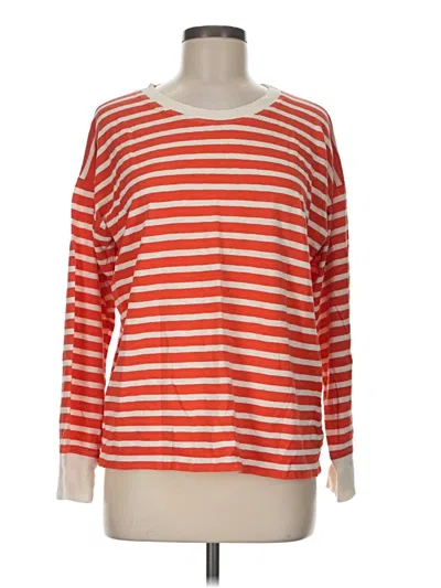 Pre-owned Jcrew Pullover Sweater In Orange