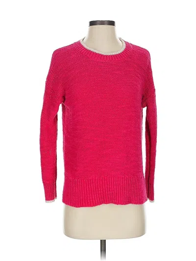 Pre-owned Jcrew Pullover Sweater In Pink