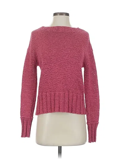 Pre-owned Jcrew Pullover Sweater In Pink