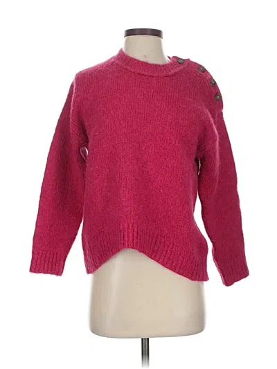 Pre-owned Jcrew Pullover Sweater In Pink