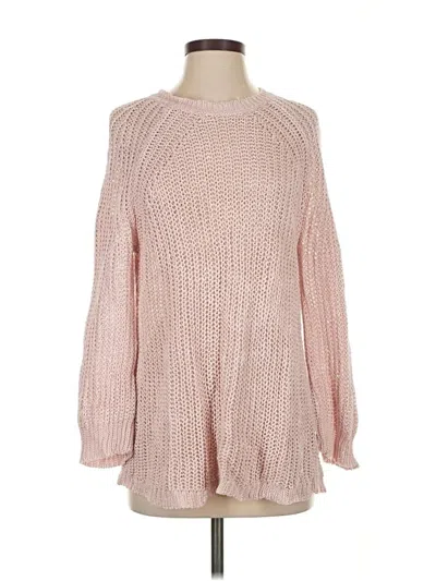 Pre-owned Jcrew Pullover Sweater In Pink