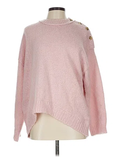 Pre-owned Jcrew Pullover Sweater In Pink