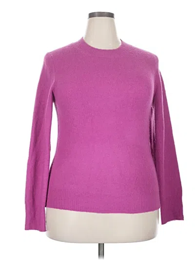 Pre-owned Jcrew Pullover Sweater In Pink