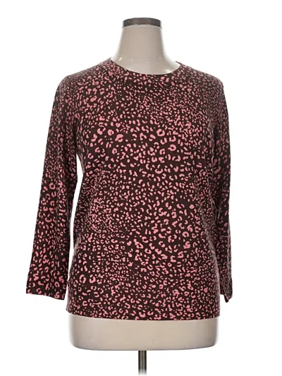 Pre-owned Jcrew Pullover Sweater In Pink