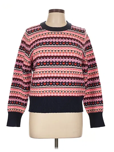 Pre-owned Jcrew Pullover Sweater In Pink