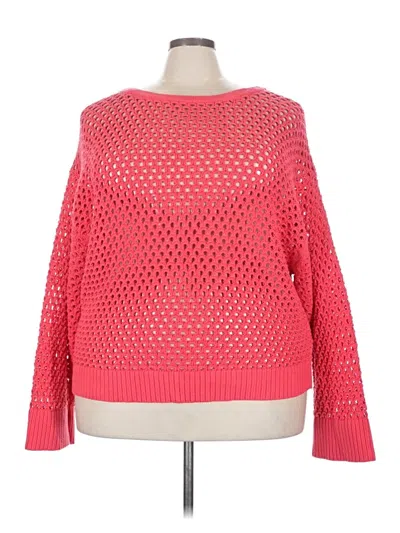 Pre-owned Jcrew Pullover Sweater In Pink