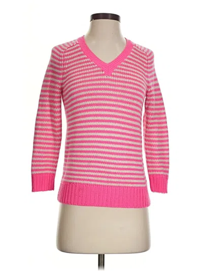 Pre-owned Jcrew Pullover Sweater In Pink