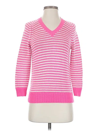 Pre-owned Jcrew Pullover Sweater In Pink