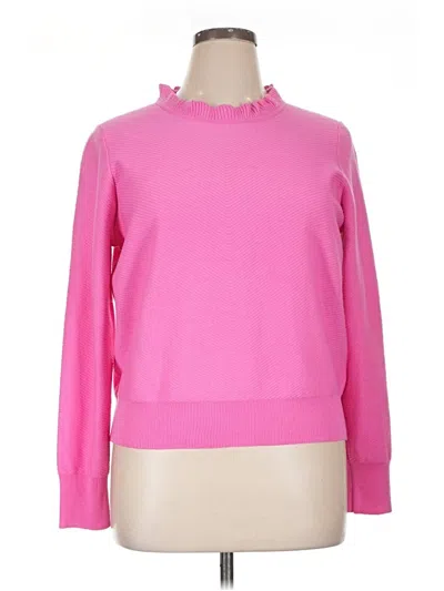 Pre-owned Jcrew Pullover Sweater In Pink