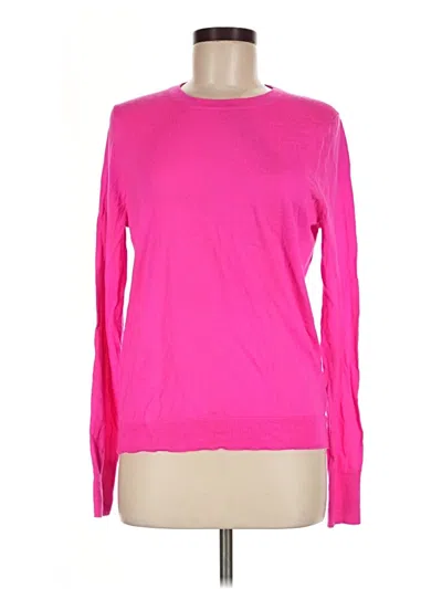 Pre-owned Jcrew Pullover Sweater In Pink
