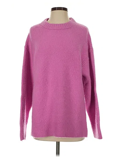 Pre-owned Jcrew Pullover Sweater In Pink