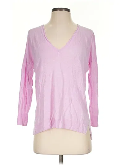 Pre-owned Jcrew Pullover Sweater In Pink