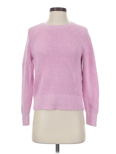 Pre-owned Jcrew Pullover Sweater In Pink