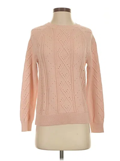 Pre-owned Jcrew Pullover Sweater In Pink