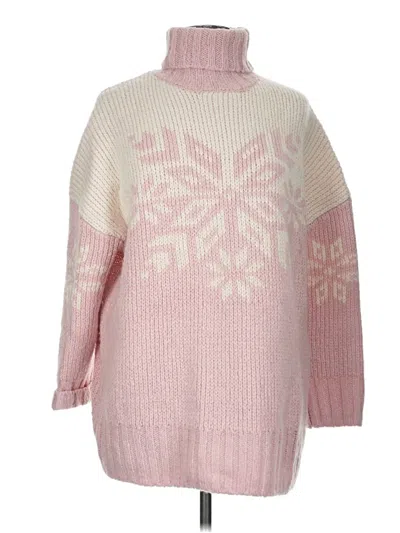 Pre-owned Jcrew Pullover Sweater In Pink