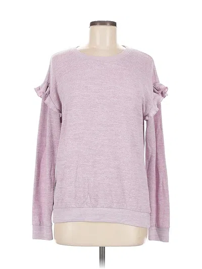 Pre-owned Jcrew Pullover Sweater In Purple