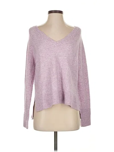 Pre-owned Jcrew Pullover Sweater In Purple