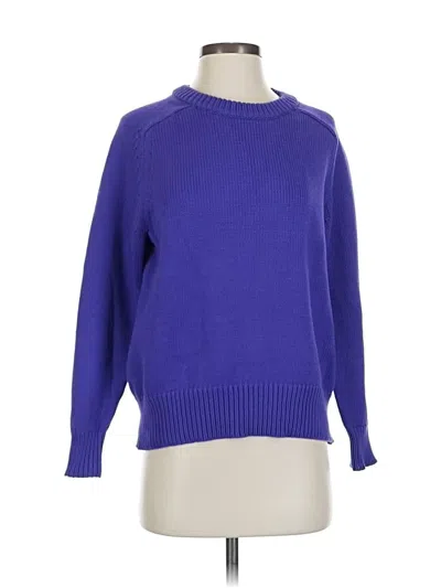 Pre-owned Jcrew Pullover Sweater In Purple