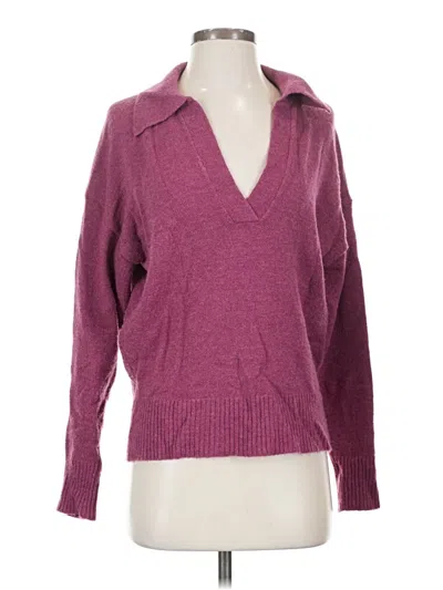 Pre-owned Jcrew Pullover Sweater In Purple