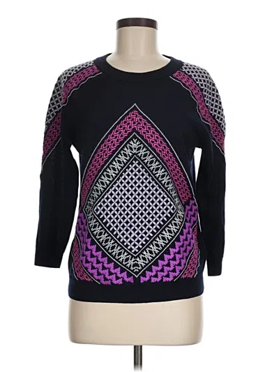 Pre-owned Jcrew Pullover Sweater In Purple