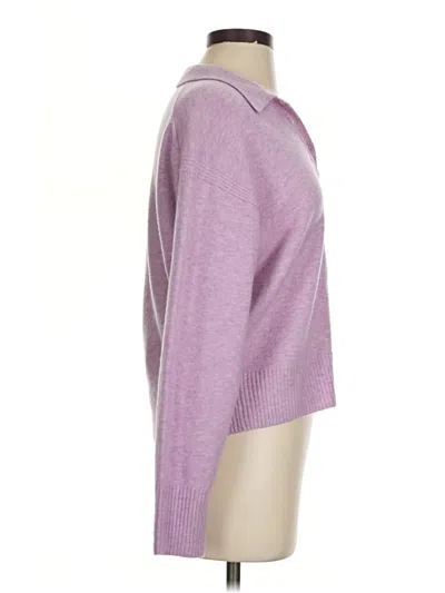 Pre-owned Jcrew Pullover Sweater In Purple