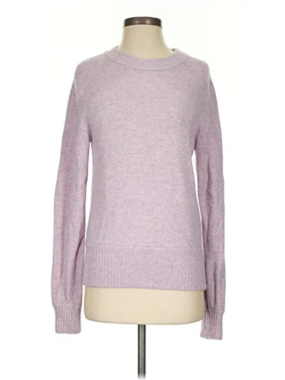 Pre-owned Jcrew Pullover Sweater In Purple