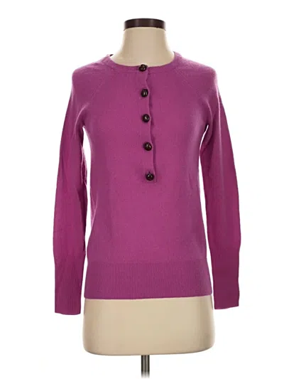 Pre-owned Jcrew Pullover Sweater In Purple
