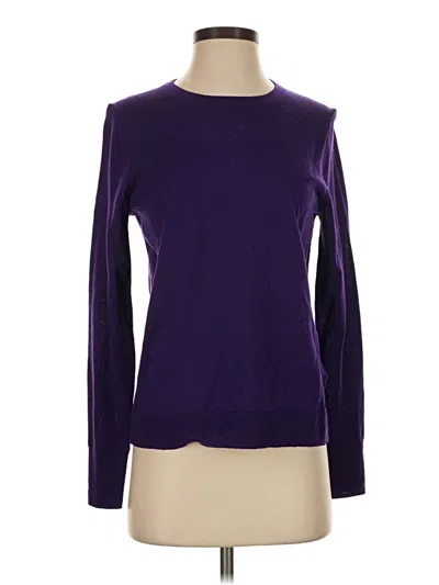 Pre-owned Jcrew Pullover Sweater In Purple