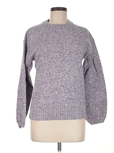 Pre-owned Jcrew Pullover Sweater In Purple