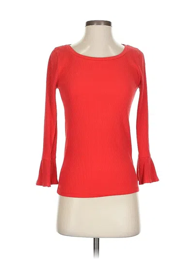 Pre-owned Jcrew Pullover Sweater In Red