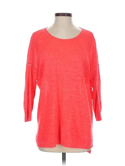 Pre-owned Jcrew Pullover Sweater In Red