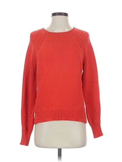 Pre-owned Jcrew Pullover Sweater In Red