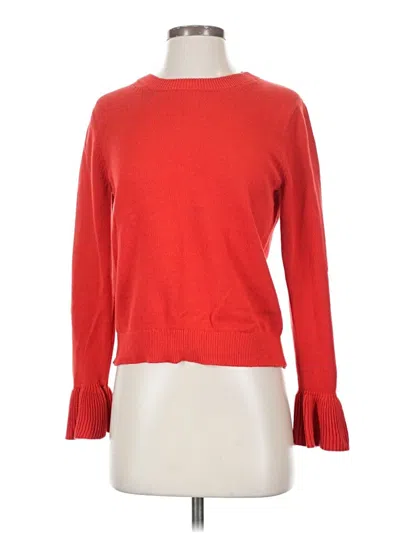 Pre-owned Jcrew Pullover Sweater In Red