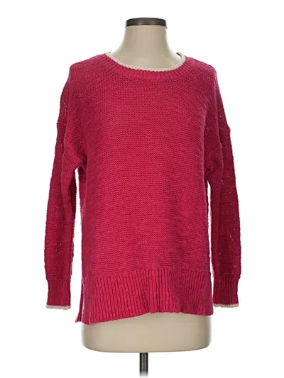 Pre-owned Jcrew Pullover Sweater In Red