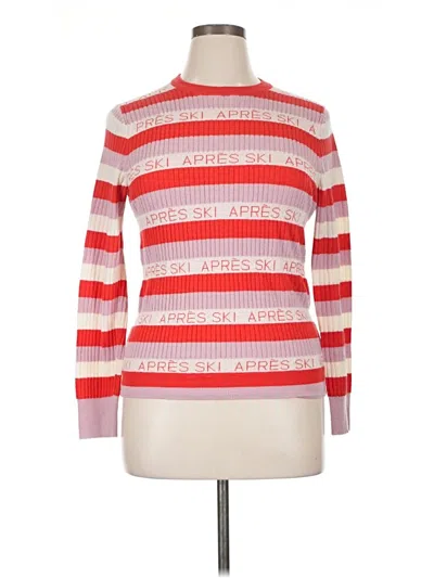 Pre-owned Jcrew Pullover Sweater In Red