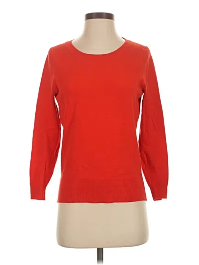 Pre-owned Jcrew Pullover Sweater In Red