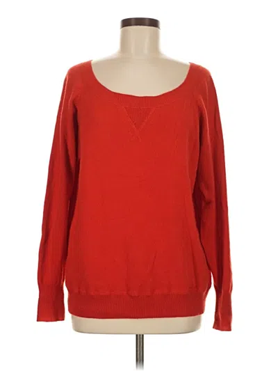 Pre-owned Jcrew Pullover Sweater In Red