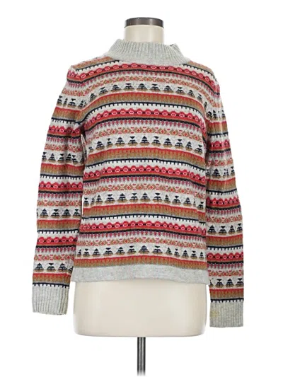 Pre-owned Jcrew Pullover Sweater In Red