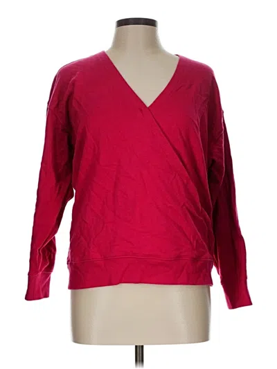 Pre-owned Jcrew Pullover Sweater In Red