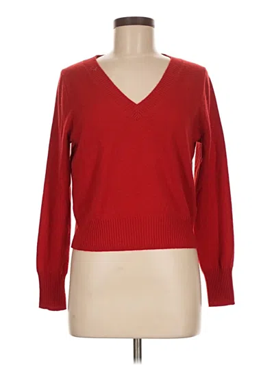 Pre-owned Jcrew Pullover Sweater In Red