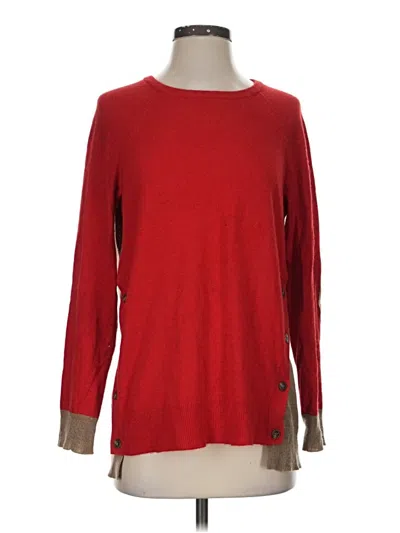 Pre-owned Jcrew Pullover Sweater In Red