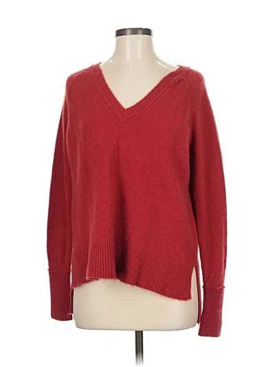 Pre-owned Jcrew Pullover Sweater In Red