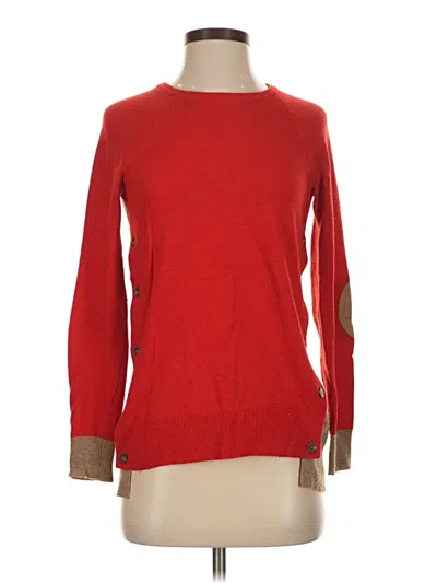 Pre-owned Jcrew Pullover Sweater In Red