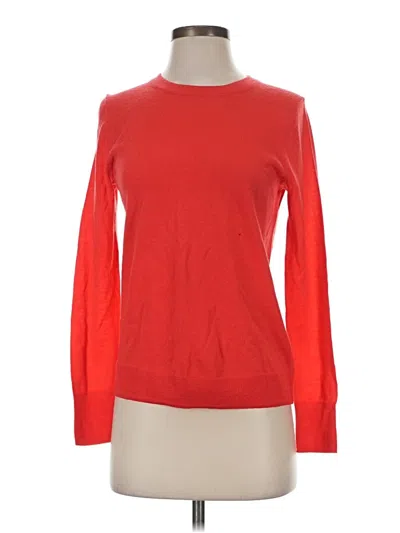 Pre-owned Jcrew Pullover Sweater In Red