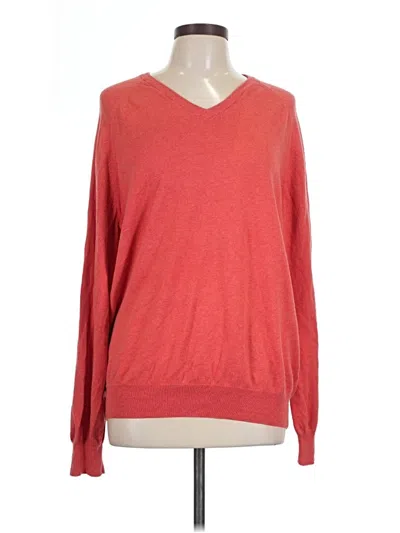Pre-owned Jcrew Pullover Sweater In Red