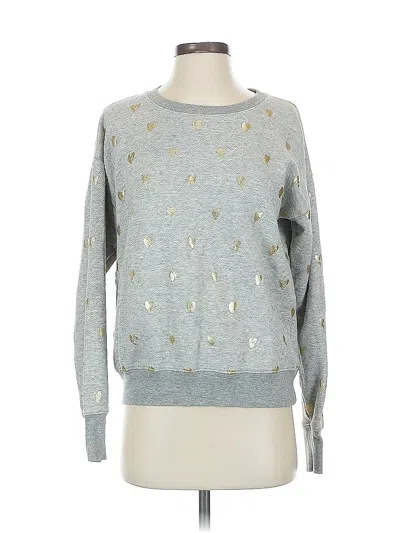Pre-owned Jcrew Pullover Sweater In Silver