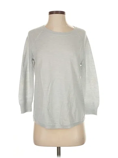 Pre-owned Jcrew Pullover Sweater In Silver