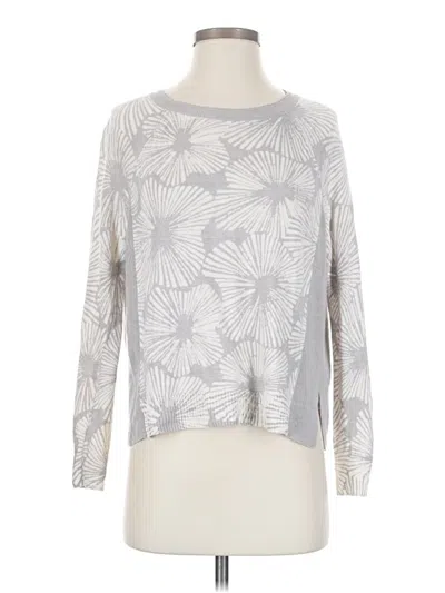Pre-owned Jcrew Pullover Sweater In Silver