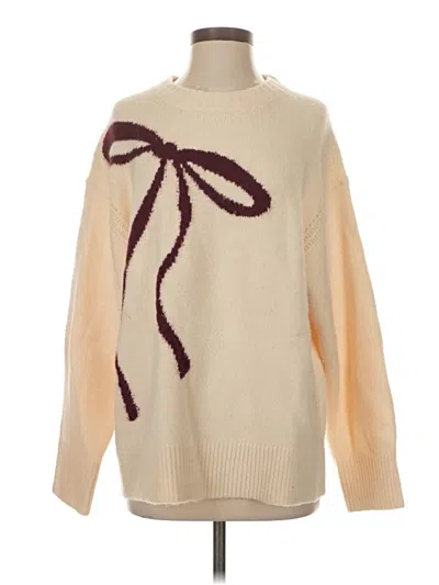 Pre-owned Jcrew Pullover Sweater In Tan