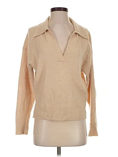 Pre-owned Jcrew Pullover Sweater In Tan